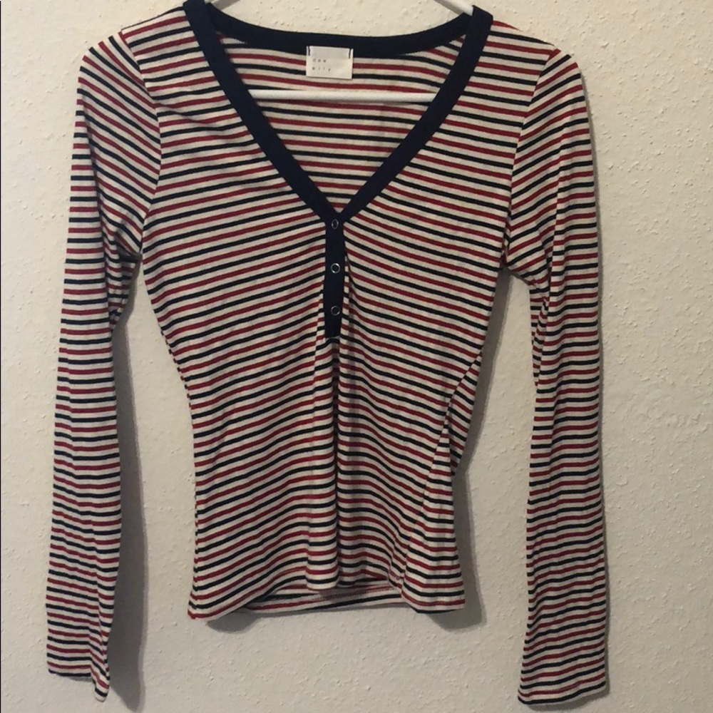 Striped long sleeve